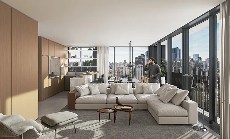 Apartamento para morar sozinho: o que o VAZ Batel resolve