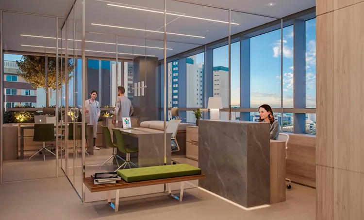 BIOOS Health: a torre de saúde do BIOOS, no Alto da Glória