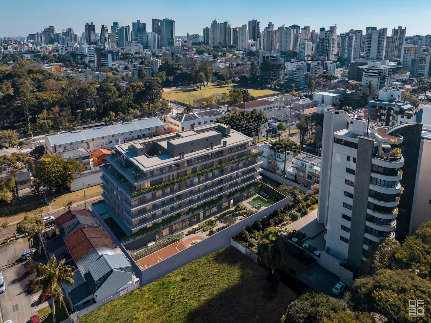 Fachada dos fundos