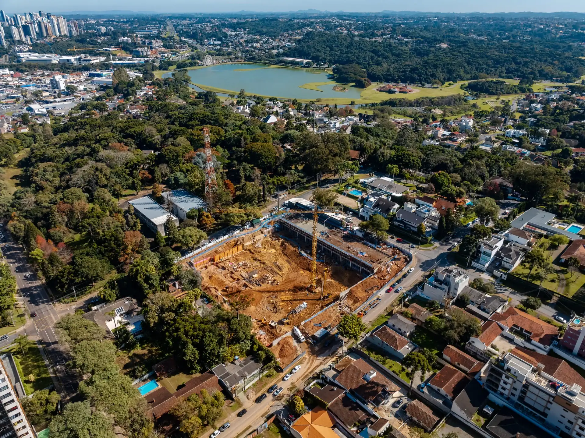 Obra em junho de 2024