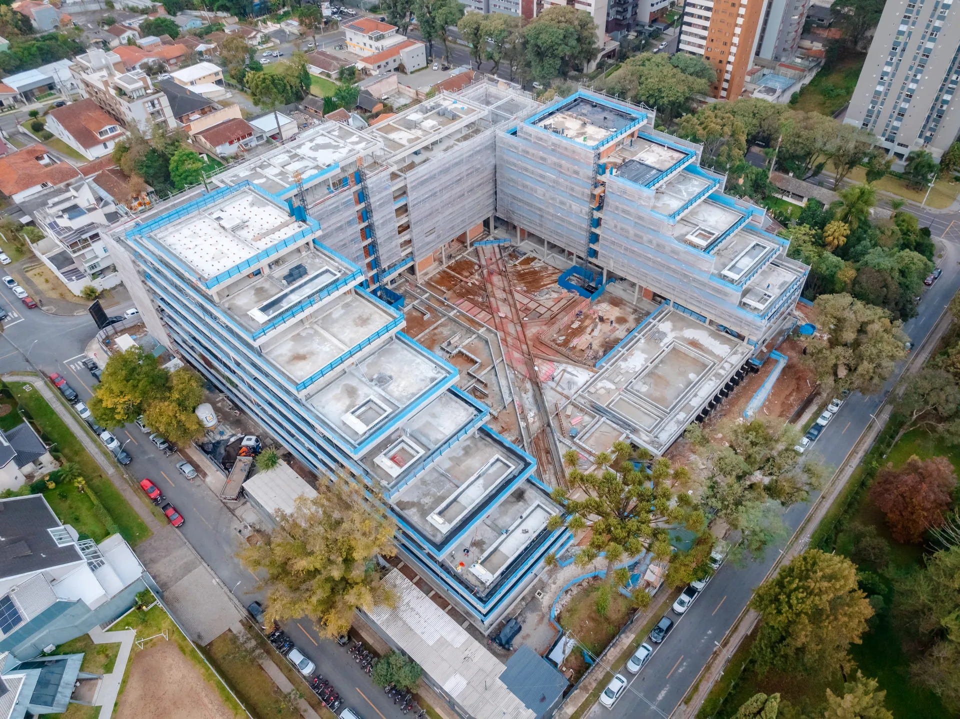 Obra em junho de 2025