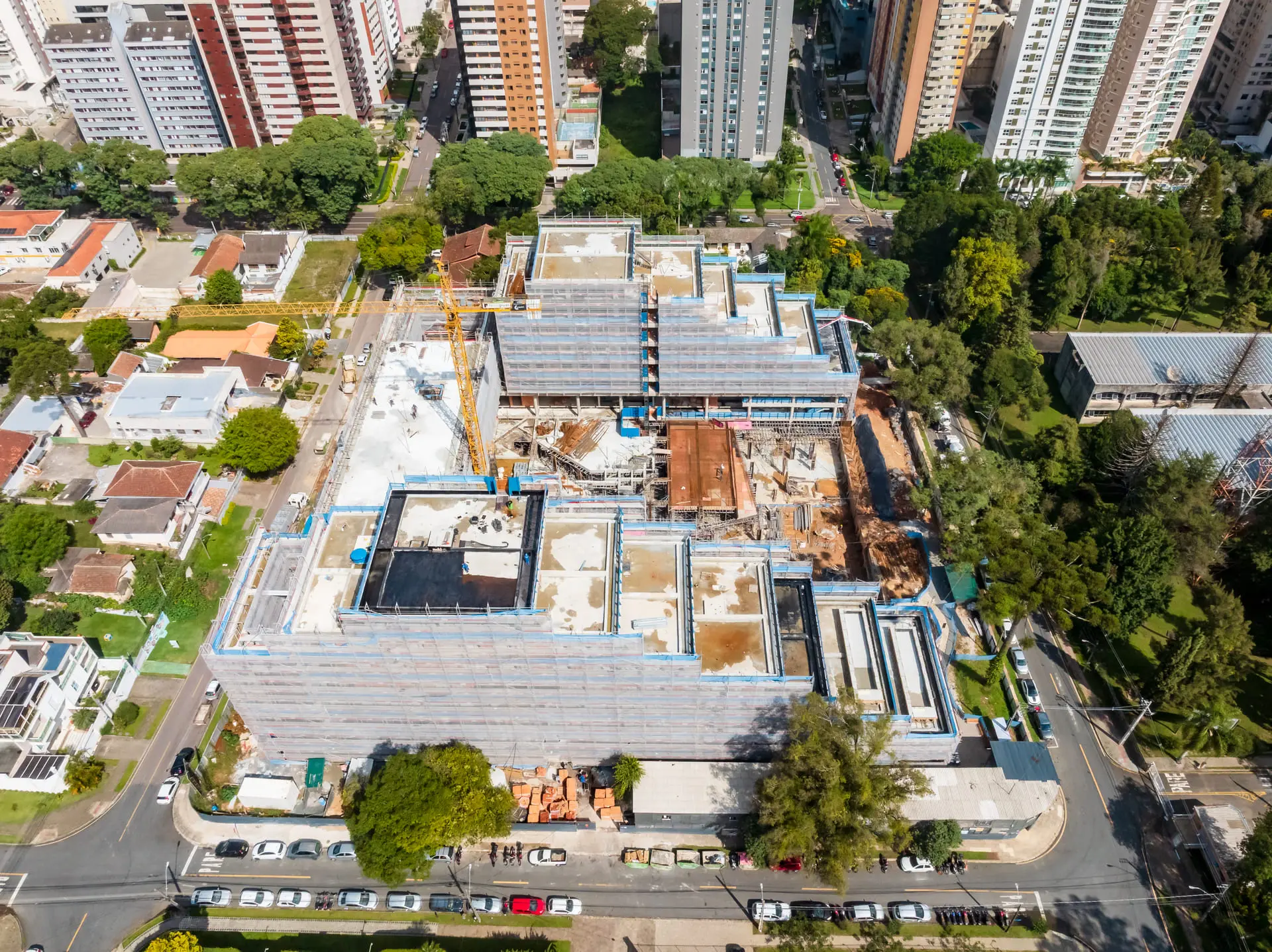Obra em março de 2025