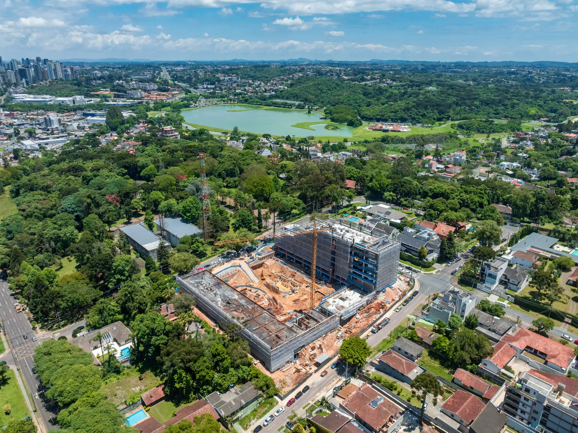 Obra em novembro de 2024