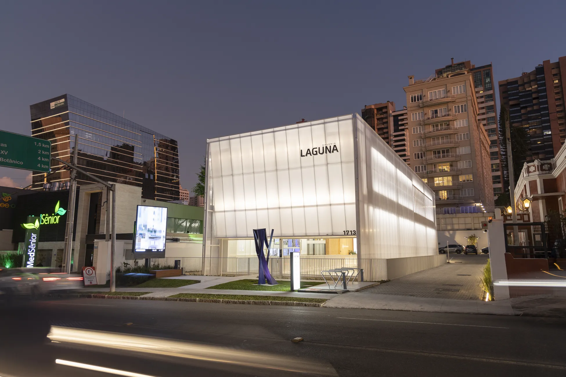 A Galeria na Avenida do Batel