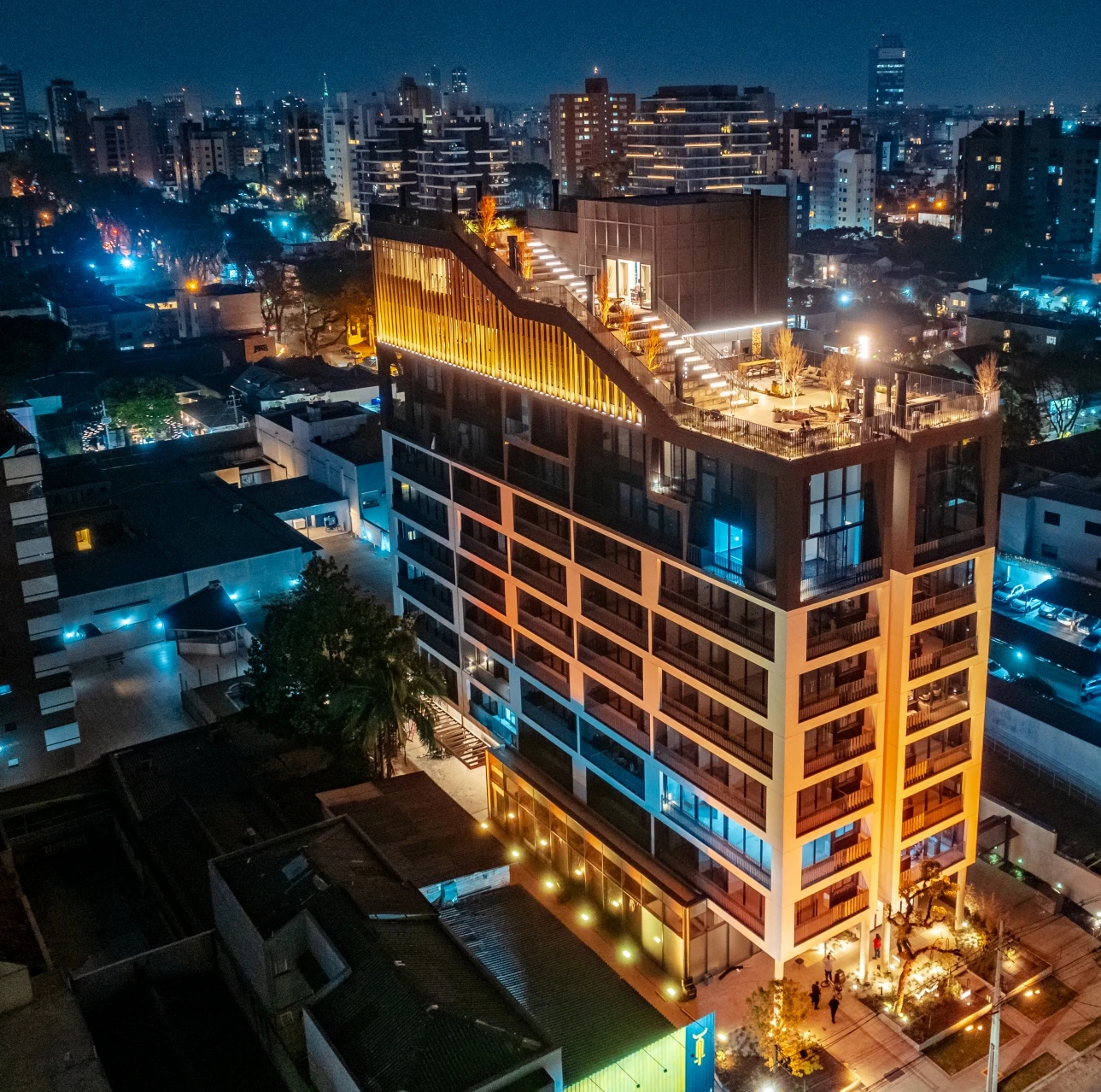 Imagem da fachada esquemática